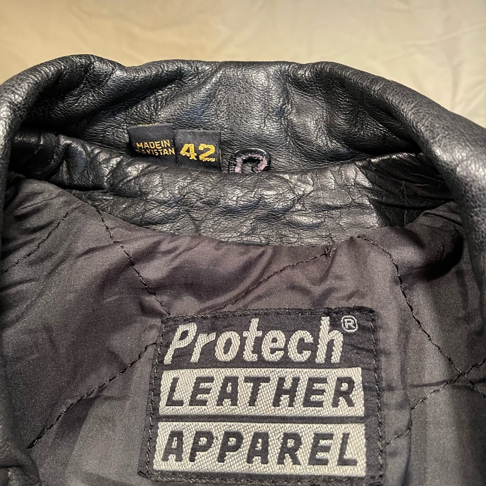 Men’s size 42 leather protective Riding jacket - Picture 6 of 7